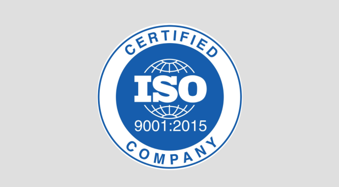 Certyfikat ISO dla naszego Systemu Zarządzania Jakością